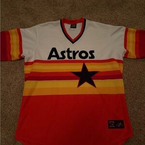 Houston Astros Vintage Rainbow Jersey